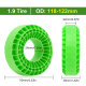 Injora Silicon Einlagen für 106-108mm 1.9" Reifen (Grün) (Super Soft)