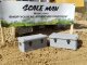 Scale-Man Transportbox grau 1:10 mit Magnetverschluss 1 Stück