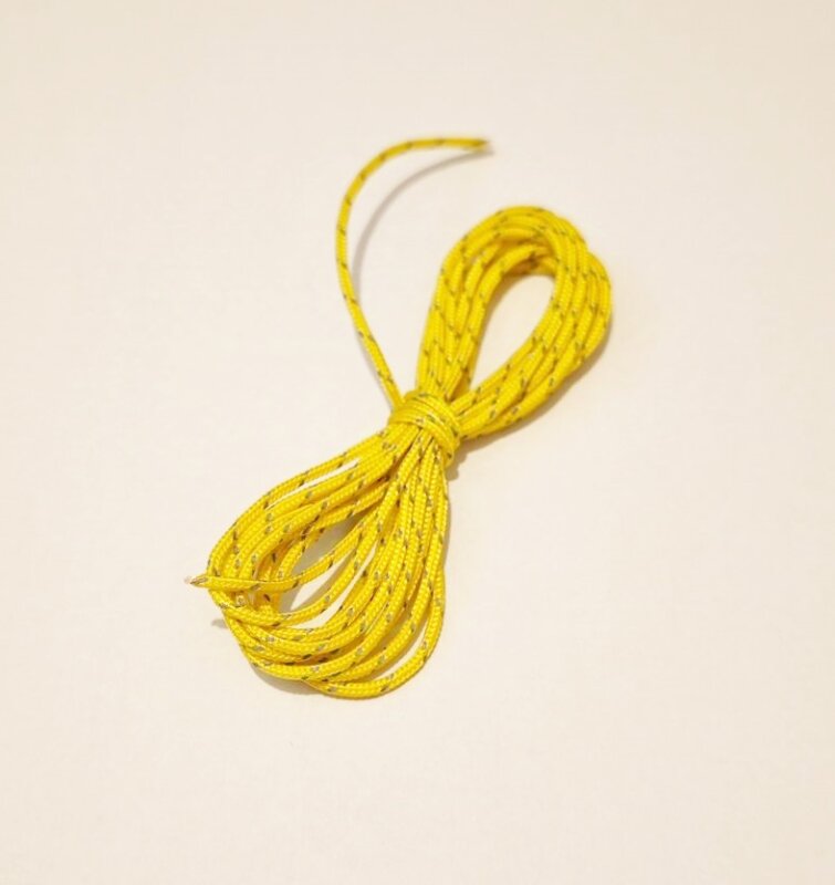 Scale-Man Reflektirendes Seil gelb 2000x1,8mm Scale Zubehör