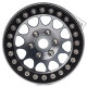 INJORA 1,9" Beadlock-Felgen 4 St. aus Aluminium für 1/10 RC Crawler schwarz/silber