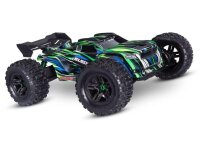 TRAXXAS Sledge 1/8 Belted 6s grün RTR + Lader + 2x...