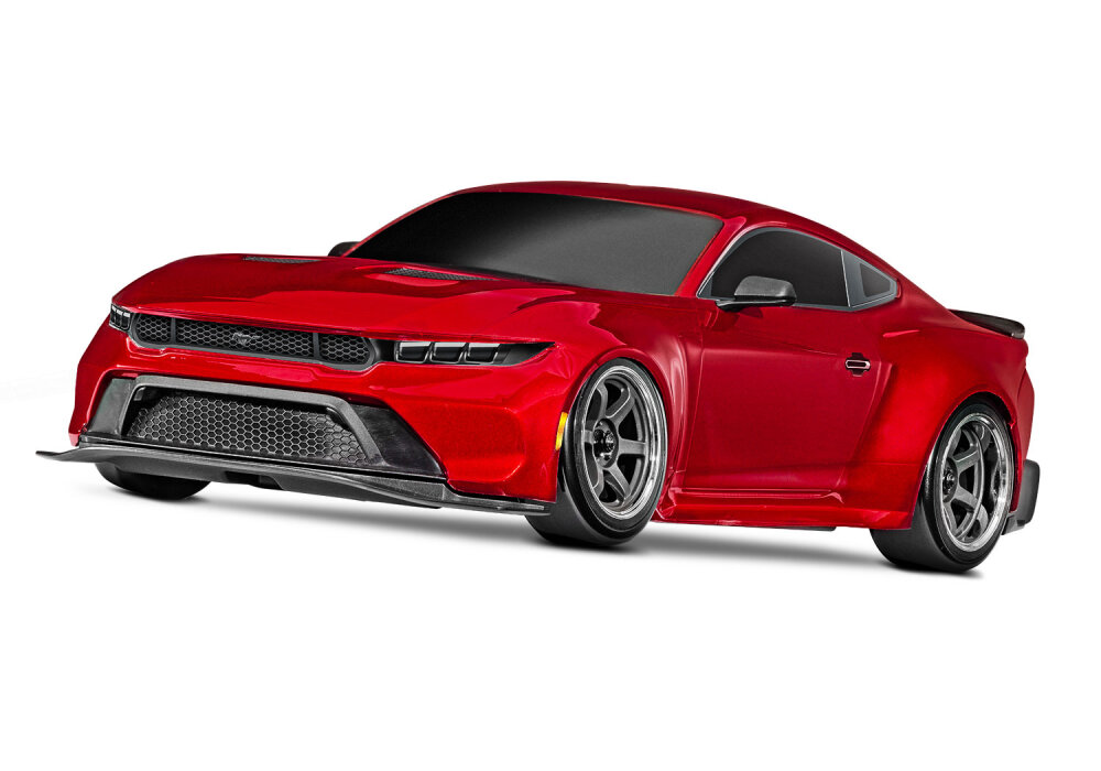 TRAXXAS 4-TEC Ford Mustang rot 1/10 Drift RTR Brushed
