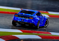 TRAXXAS 4-TEC Ford Mustang blau 1/10 Drift RTR Brushed