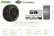 Louise LOUT3297B T3297B RC X-Uphill X-Maxx Komplettr&auml;der
