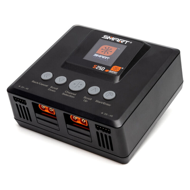 Spektrum S250 Smart AC Ladegerät – 2x50W Dual-Lader für RC-Akkus