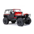 Axial 1/10 SCX10 III Jeep CJ-7 4X4 RTR Brushed Rock Crawler, Rot