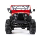 Axial 1/10 SCX10 III Jeep CJ-7 4X4 RTR Brushed Rock Crawler, Rot