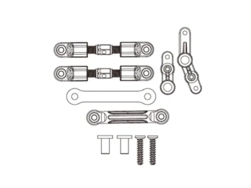Hyper Go 1:14 14430B Spurstangensatz für MJX 14210