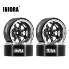 Injora Beadlock 1.3" ModuWheel Silver Beadlock...