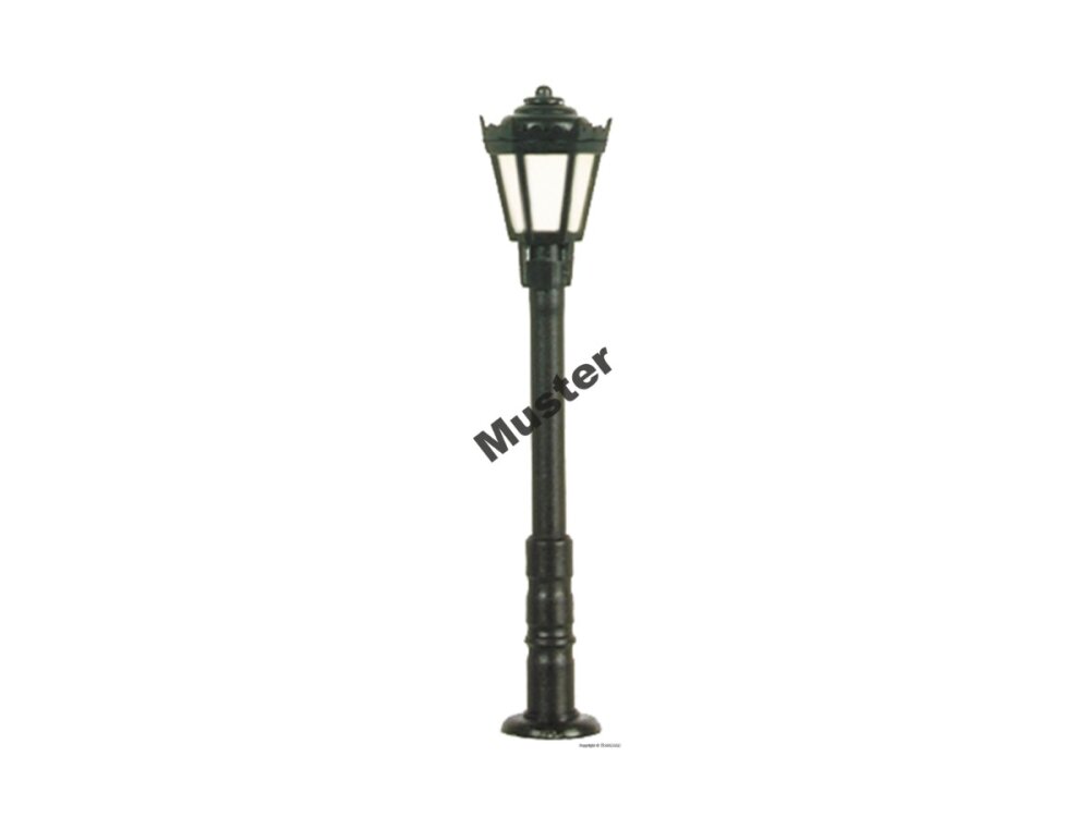 Viessmann 6620 N Bausatz Parklaterne, LED warmweiß