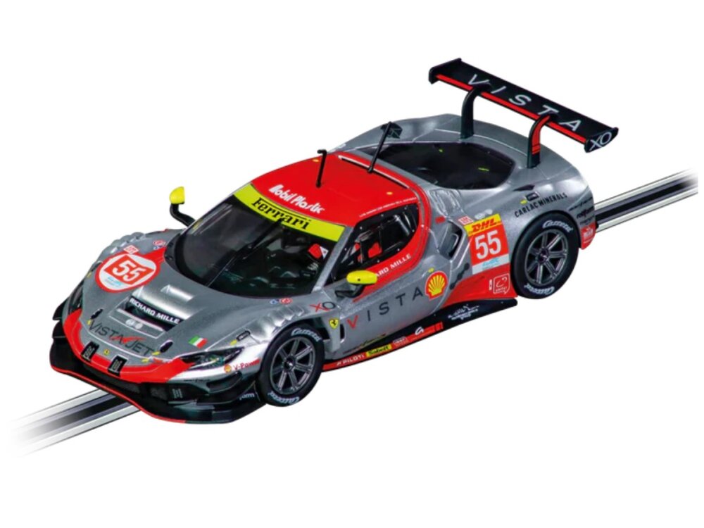 Carrera Digital 132 Ferrari 296 GT3 Vista AF Corse, No.55 FIA WEC 2024