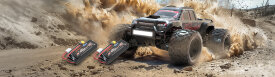 Amewi Hyper Go MTX10 Monstertruck Brushless 1:10 schwarz ARTR
