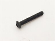 Innensechskantschrauben Linsenkopf M2x6 schwarz...