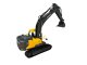 Carson Raupenbagger Volvo EC160E 1:16 RTR Teil-Metall