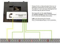 Decoderwerk 00802 8 Kanal Belegtmelder 2+3 Leiter je 3A je Kanal RS/LocoNet/S88