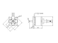 D-Power AL 42-07 710kv Brushless Motor 3200g Schub