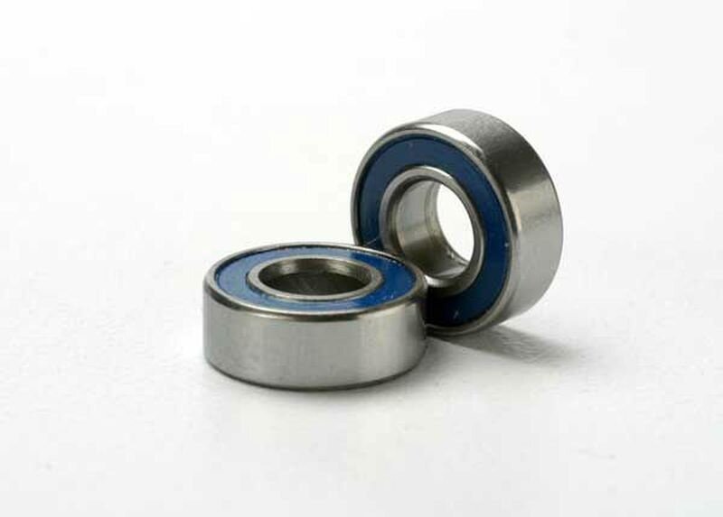 TRAXXAS Kugellager 5x11x4mm mit Gummidichtung blau (2)
