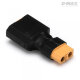 Adapter XT90 Stecker auf XT60 Buchse kurz