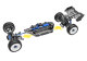Traxxas 90386-4 JATO 4x4 Brushless VXL Clipless HD-Teile 2,4GHz - blau