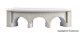 Kibri 37661 N/Z Regnitz-Brücke mit Eisbrecherpfeilern, gebogen, eingleisig