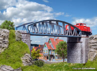 Vollmer 47302 N Stahlbogenbrücke, gerade