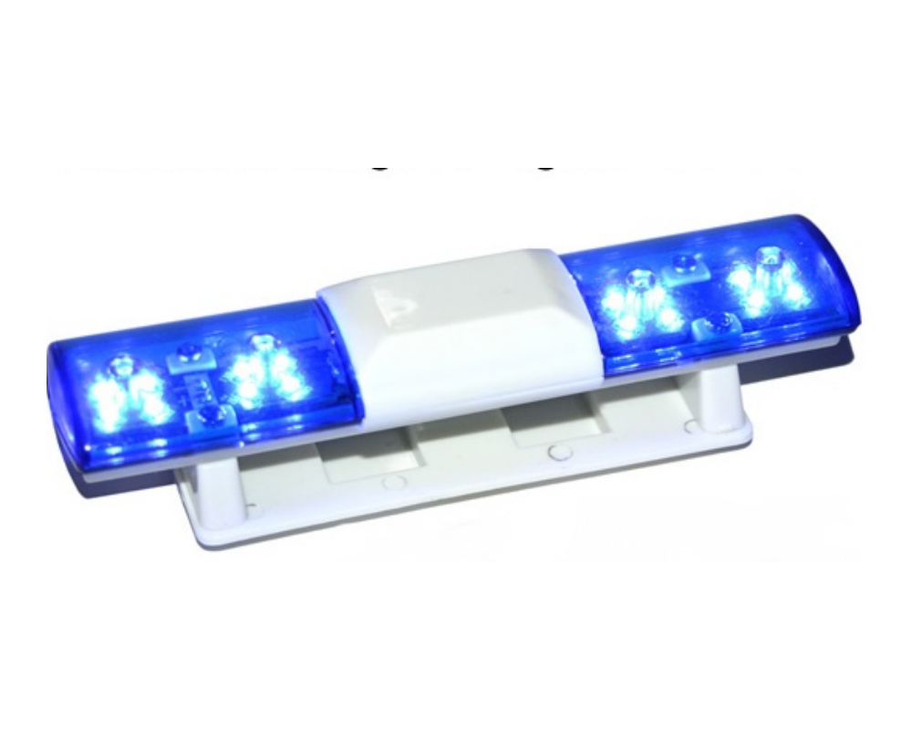 LED Warnlicht blau 1:10  für Crawler und Scaler