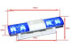 LED Warnlicht blau 1:10  für Crawler und Scaler