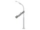 Viessmann 6622 N Bausatz Peitschenleuchte, LED weiß