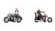 Noch 45906 Rocker auf Motorrädern 2 Figuren
