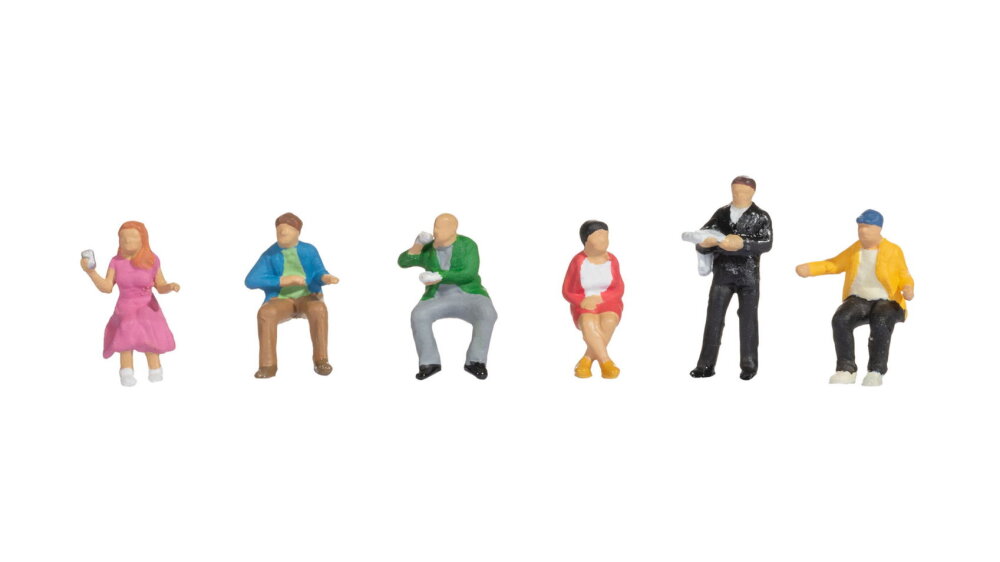 Noch 36239 N Im Speisewagen 6 Figuren
