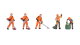 Noch 36064 Mäharbeiten N 5 Figuren