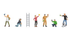 Noch 36566 Graffity Sprayer N 6 Figuren