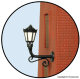 6471 N Wandlaterne, LED warmweiß