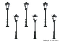 64706 N Parklaterne, LED warmweiß, 5+1