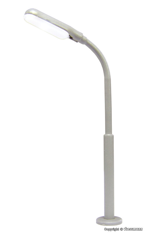 Viessmann 7190 Z Peitschenleuchte, LED weiß