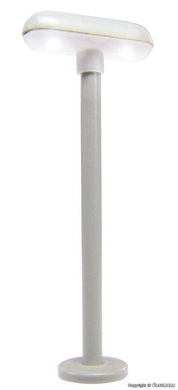 Viessmann 7164 Z Bahnsteigleuchte, 2 LEDs weiß
