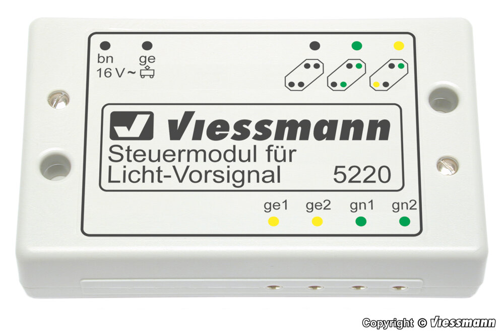 Viessmann 5220 Steuermodul für Licht-Vorsignal