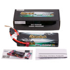 Gens ace Bashing G-tech 5000mAh 2S 7.4V 60C Deans Lipo...