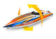 TRAXXAS DISRUPTOR orange 26 Zoll V-Rumpf Boot brushless mit Selbstaufrichtung