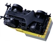 Carson H0 1:87 Mercedes-Benz Unimog RTR U406 Zweiwegefahrzeuge