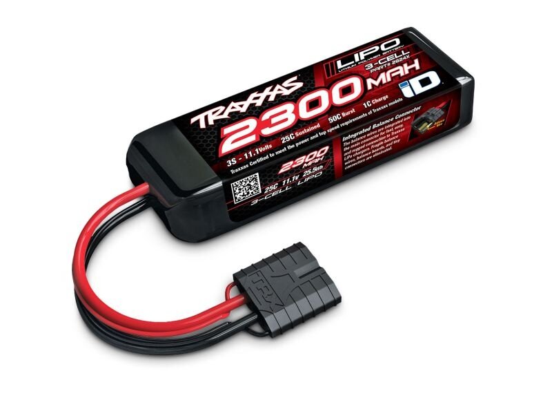 TRAXXAS LiPo Power Cell 2300mAh 11,1V 3s mit ID-Stecker...