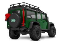 TRAXXAS TRX-4M LR Defender 4x4 gr&uuml;n RTR inkl. 2x Akku+ Lader 1/18 4WD Scale-Crawler
