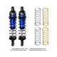 GPM Alu-Dämpfer einstellbar v/h 87mm +Federn blau (2) für Mini Maxx / Mini XRT