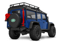 TRAXXAS TRX-4M LR Defender 4x4 blau RTR inkl. 2x Akku+ Lader 1/18 4WD Scale-Crawler