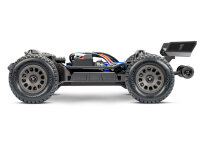 TRAXXAS MINI XRT 1:16 4WD blau BL-3S Brushless-System, mit 2S Lipo + USB-Lader