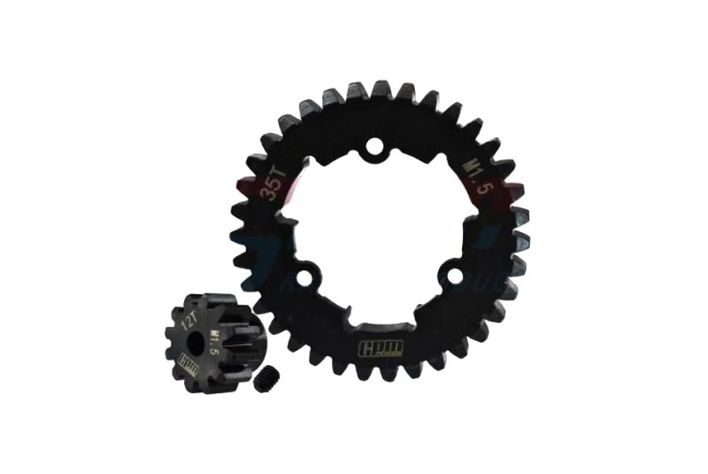 Medium Carbon Stahl Hauptzahnrad 35Z mit 12Z Ritzel GPM...