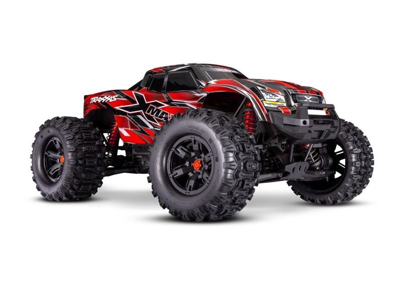 TRAXXAS X-Maxx 4x4 8S VXL rot 1/7 Monster-Truck RTR Brushless, ohne Akku/Ladegerät, belted