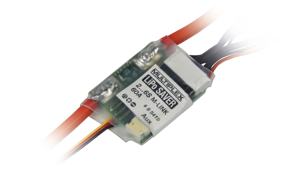 Multiplex LiPo SAVER 2...6S - 60A Sensor für M-LINK 85419