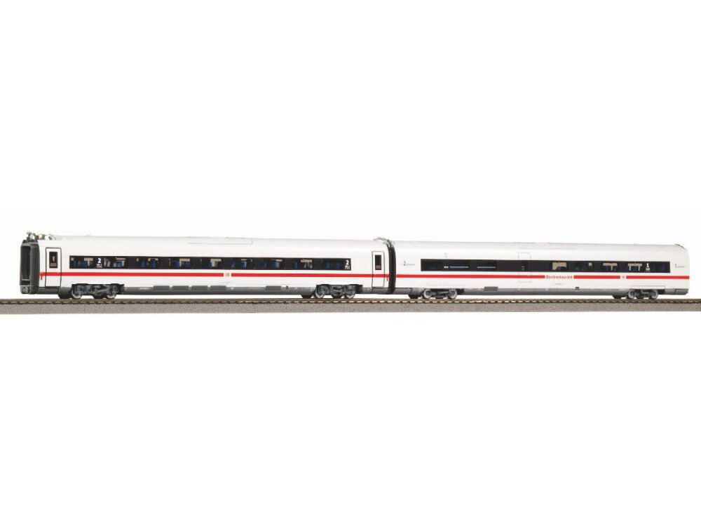 Piko 58580 H0 2er Set Ergänzungswagen BR 412 ICE 4 DB AG VI, Klimaschützer