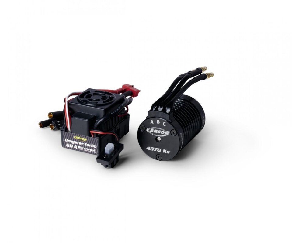 Carson 1:10 BL Set Dragster Turbo 2.0 2600 KV brushless Set